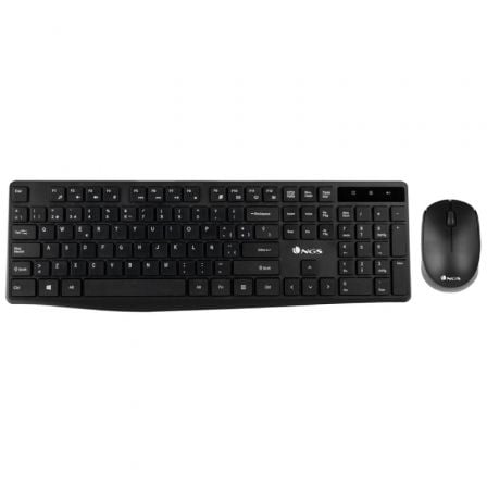 Teclado e Ratão Inalâmbricos NGS Allure Kit / Preto