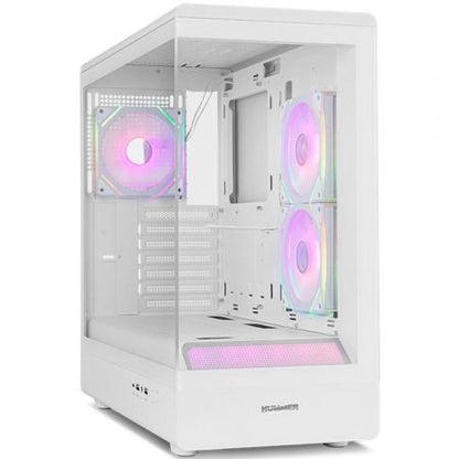 Caja Gaming Semitorre Nox Hummer SIGNAL/ Blanca_1