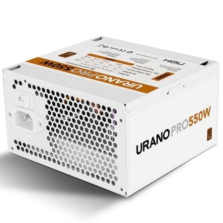 Fuente de Alimentación Nox Hummer Urano Pro White/ 550W/ Ventilador 12cm/ 80 Plus Bronze_0