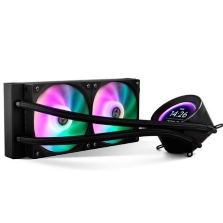 Sistema de Refrigeración Líquida Nox X-240 LCD/ Negro_0