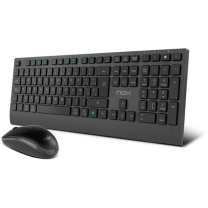 Teclado y Ratón Inalámbricos Nox Lite Duo_0