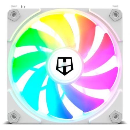 Ventilador Nox Easy Link/ ARGB/ 12cm/ Blanco_0