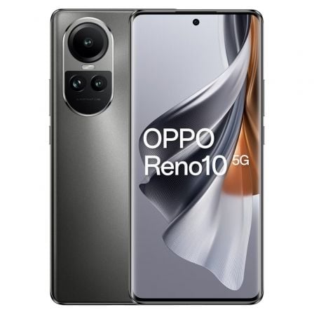 Smartphone Oppo Reno 10 8GB/ 256GB/ 6.7"/ 5G/ Gris Plateado_0