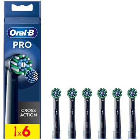 Cabezal de Recambio para Cepillo Oral-B Pro Cross Action/ Pack 6 uds_0
