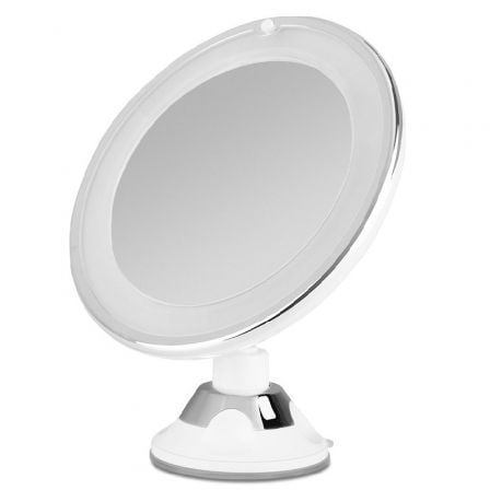 Espejo Cosmético de Pared con Luz Orbegozo ESP 1010/ Ø17cm_0