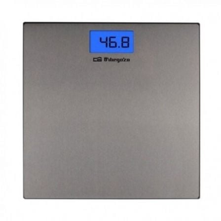 Báscula de Baño Orbegozo PB-2222 A/ Hasta 150kg/ Gris_0