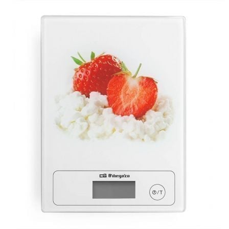 Báscula de Cocina Electrónica Orbegozo PC 1018/ hasta 5kg/ Blanca_0