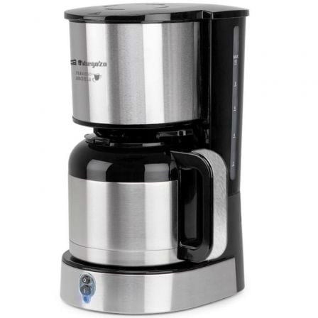 Cafetera de Goteo Orbegozo CG 5020/ 12 Tazas/ Plata_0