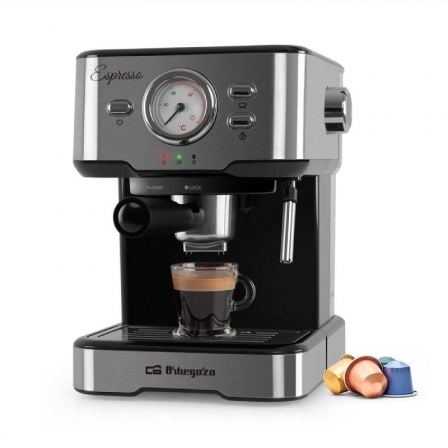 Cafetera Expreso Orbegozo EX 5500/ 1100W/ 20 Bares_0