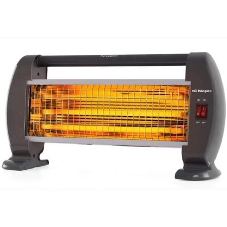 Estufa de Cuarzo Orbegozo BP 0206/ 3 niveles de potencia/ 1200W_0