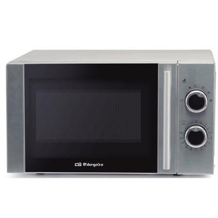 Microondas Orbegozo MI 2080/ 700W/ Capacidad 20L/ Plata_0