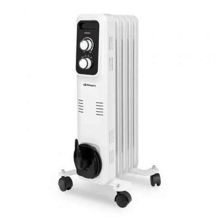 Radiador de Aceite Orbegozo RL 1000/ 3 Potencias/ 1000W/ 5 Elementos Caloríficos_0