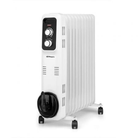 Radiador de Aceite Orbegozo RL 2500/ 3 Potencias/ 2500W/ 11 Elementos Caloríficos_0