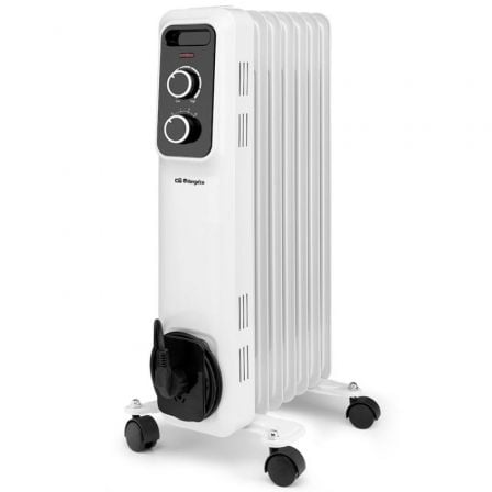 Radiador de Aceite Orbegozo RS 1500/ 3 Potencias/ 1500W/ 7 Elementos Caloríficos_0