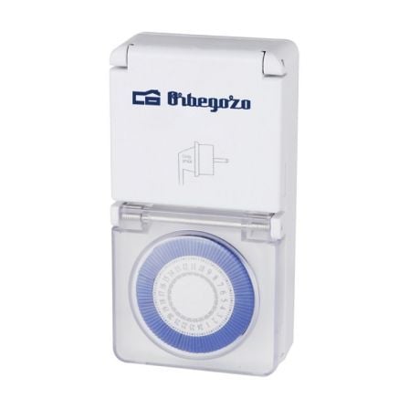 Programador de Enchufe Orbegozo PG 10/ Potencia Máxima 3680W_0