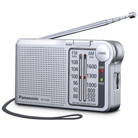 Radio Portátil Panasonic RF-P150D/ Plata_0