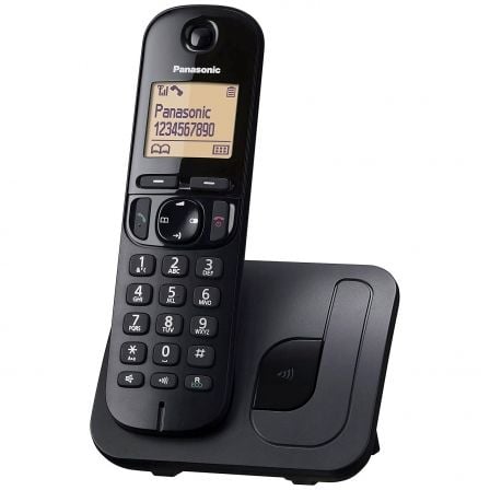 Teléfono Inalámbrico Panasonic KX-TGC210SPB/ Negro_0