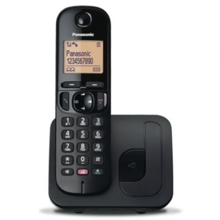 Teléfono Inalámbrico Panasonic KX-TGC250SPB/ Negro_0
