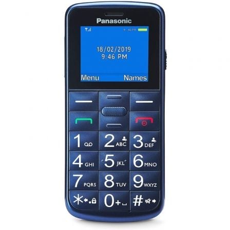 Teléfono Móvil Panasonic KX-TU110EXC para Personas Mayores/ Azul_0