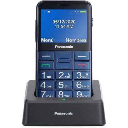 Teléfono Móvil Panasonic KX-TU155EXCN para Personas Mayores/ Azul_0