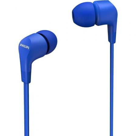 Auriculares Intrauditivos Philips TAE1105BL/ con Micrófono/ Jack 3.5/ Azules_0