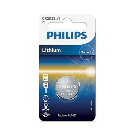 Pila de Botón Philips CR2032/ 3V_0