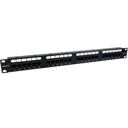 Patch Panel Phasak PU 2421/ 24 Puertos/ Cat.6A/ Altura 1U_0