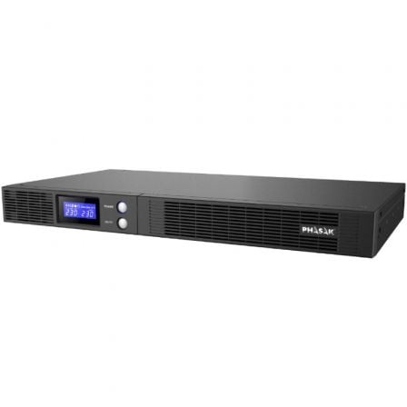 SAI Línea Interactiva Phasak Protekt Slim Rack/ 1500VA-900W/ 4 Salidas/ Formato Rack_0