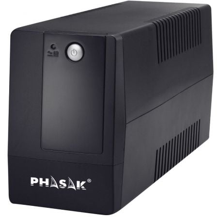 SAI Línea Interactiva Phasak Basic Interactive 800 VA/ 800VA-480W/ 2 Salidas/ Formato Torre_0