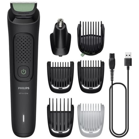 Recortadora Philips All in One 3000 Series MG3935/15/ con Batería/ 6 Accesorios_0