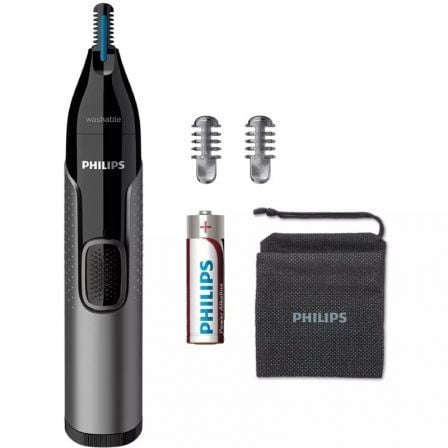 Perfilador Philips Nose Trimmer 3650 Serie 3000/ a Pilas/ 3 Accesorios_0