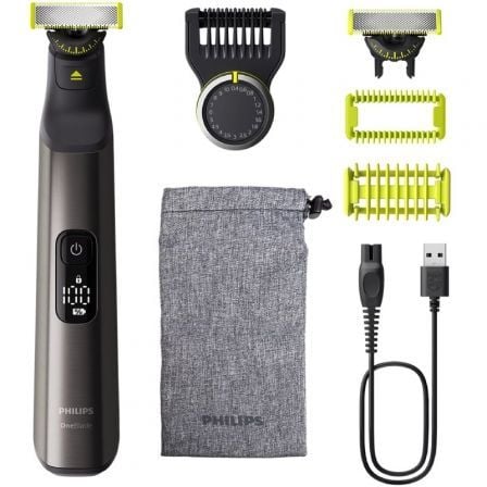 Cortabarbas + Recortadora Philips Oneblade Pro 360 QP6552/15/ con Batería/ 5 Accesorios_0