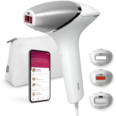 Depiladora de Luz pulsada Philips Lumea IPL Serie 8000/ con Cable/ Incluye 4 Accesorios_0