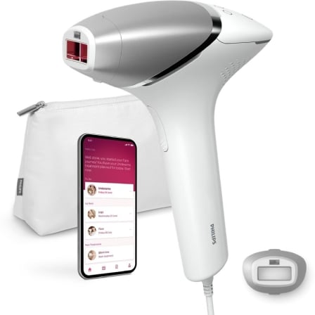 Depiladora de Luz pulsada Philips Lumea IPL Serie 8000 Prestige/ con Cable/ Incluye 3 Accesorios_0