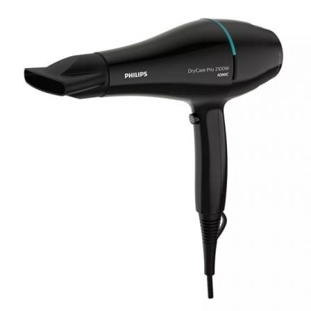 Secador Philips Drycare Pro BHD272/ 2100W/ Iónico/ Negro y Verde lago_0