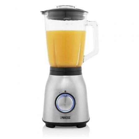 Batidora de vaso Princess 212091/ 1000W/ 4 Velocidades/ Capacidad 1.5L_0