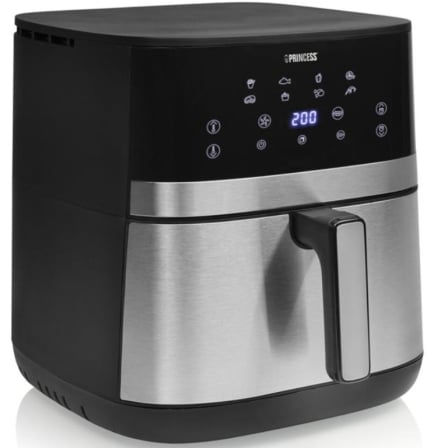 Frigideira PRINCESS 182474 / Inox Doppia / 7LT / 2300W_0