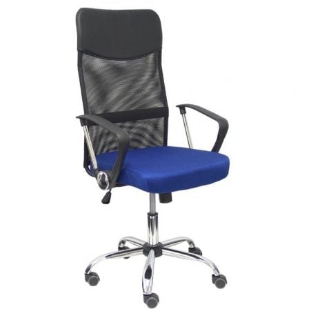 Silla de Oficina Piqueras y Crespo Gontar 31BM8403D229CRRP/ Azul y Negra_0