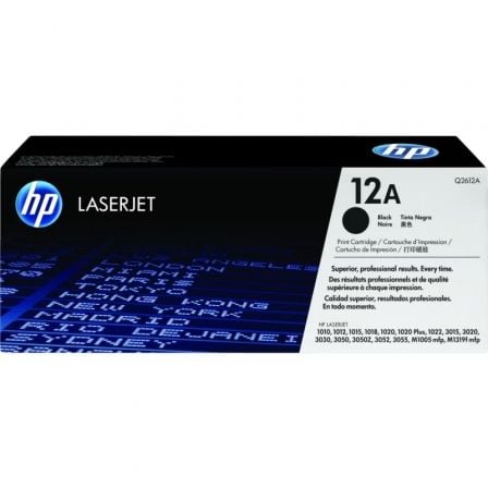Tóner Original HP nº12A/ Negro_0