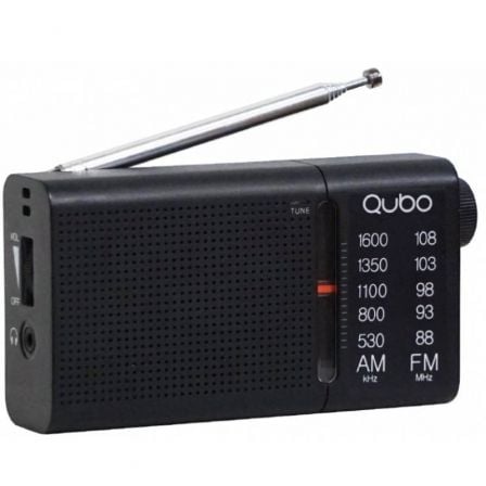 Radio Portátil Qubo RS-2/ Negro_0