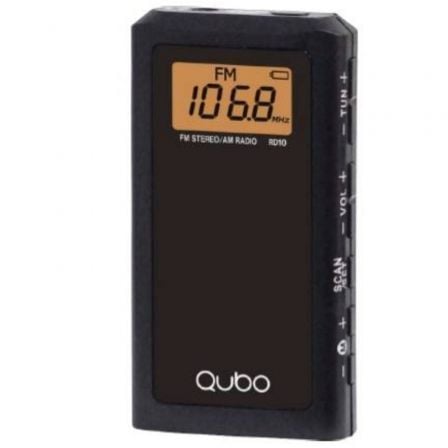Radio Portátil Qubo RD-10/ Negro_0