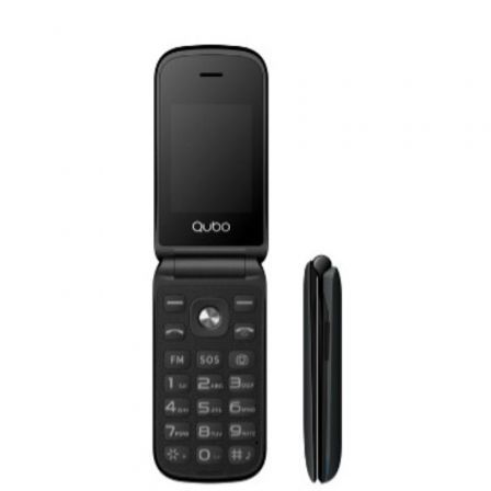 Teléfono Móvil Qubo X-209 4G para Personas Mayores/ Negro_0