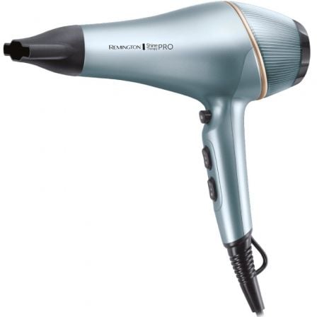 Secador Remington Shine Therapy Pro AC9300/ 2200W/ Iónico/ Negro y Azul_0
