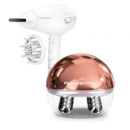 Pack Rowenta CV6602ES/ Incluye Secador CV6130FO/ 2400W y Masajeador Facial LV6020F0_0