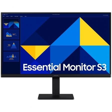 Monitor Profesional Samsung Essential Monitor S3 S24D300GAU/ 24"/ Full HD/ Negro_0