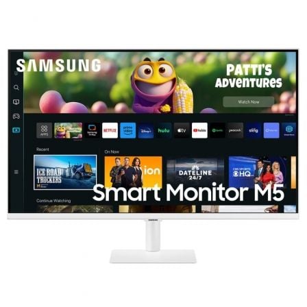 Smart Monitor Samsung M5 S27CM501EU 27"/ Full HD/ Smart TV/ Multimedia/ Blanco_0