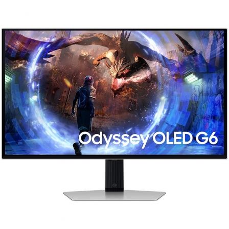 Monitor Gaming Samsung G6 Odyssey / OLED / 27' / QHD / 0.03ms / 360Hz / Regulável em Altura / Prata / 100091773