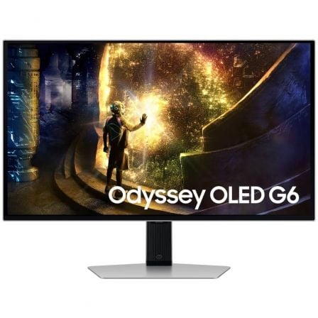 Smart Monitor Gaming Curvo Samsung OLED Odyssey G6 S27DG610SU 27"/ QHD/ 0.03ms/ 240Hz/ VA/ Regulable en altura/ Smart TV/ Plata_1