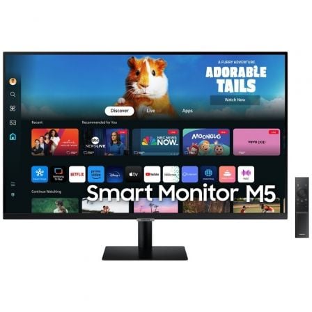 Smart Monitor Samsung M5 S27DM502EU 27"/ Full HD/ Multimedia/ Smart TV/ Negro_0