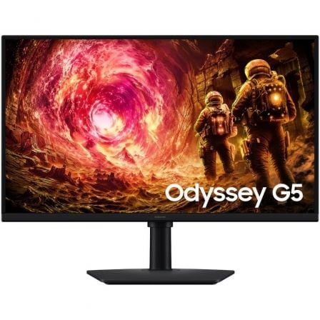 Monitor Gaming Samsung Odyssey G5 G50F S27FG506EU 27"/ QHD/ 1ms/ 180Hz/ IPS/ Regulable en Altura/ Negro_0